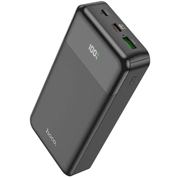 УМБ Павербанк 20000 mAh 20W Hoco J102A зі швидкою зарядкою та дисплеєм Чорний 6530405 фото
