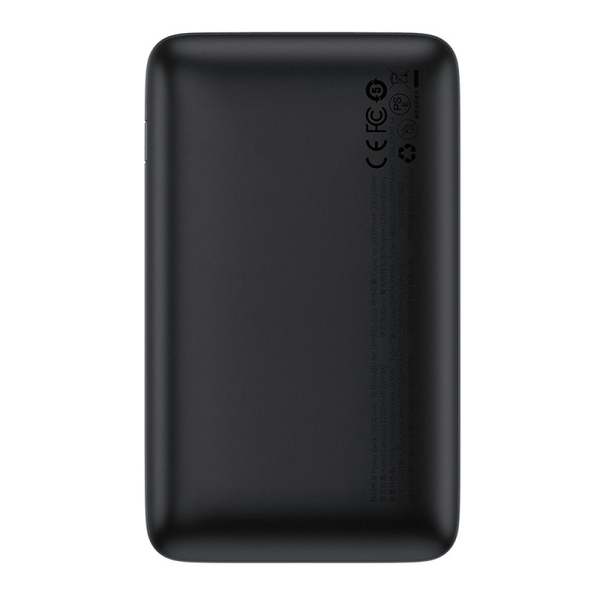 УМБ Павербанк 20000 mAh 22.5W Baseus Bipow Pro с быстрой зарядкой QC3.0+PD3.0 Черный 7530066 фото