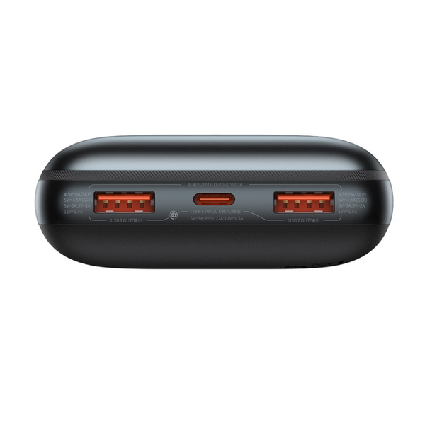 УМБ Павербанк 20000 mAh 22.5W Baseus Bipow Pro с быстрой зарядкой QC3.0+PD3.0 Черный 7530066 фото