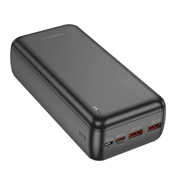 УМБ Павербанк 30000 mAh 22.5W Borofone BJ38B зі швидкою зарядкою PD/QC Чорний 6025050 фото