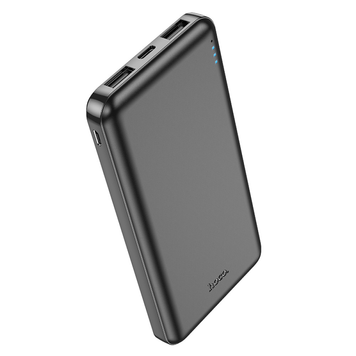 УМБ Павербанк 10000 mAh 2A Hoco J100 с LED-индикатором Черный 5658053 фото
