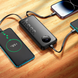 УМБ Павербанк 10000 mAh 22.5W Hoco J132 зі швидкою зарядкою та 3 вбудованими кабелями Чорний 9448633 фото 4