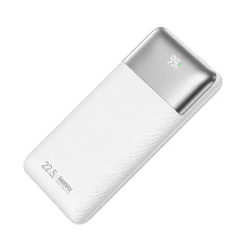УМБ Павербанк 10000 mAh 22.5W Remax RPP-5 с быстрой зарядкой PD/QC Белый 5698053 фото