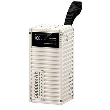 УМБ Павербанк 50000 mAh 27W Remax RPP-161 с быстрой зарядкой PD/QC Белый 3325053 фото