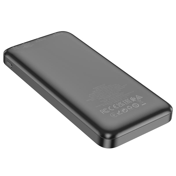 УМБ Павербанк 10000 mAh 20W Hoco J101 с быстрой зарядкой PD/QC Черный 8752633 фото