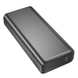 УМБ Павербанк 20000 mAh 130W Hoco Q17B зі швидкою зарядкою та дисплеєм Чорний 3289633 фото 5