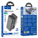 УМБ Павербанк 20000 mAh 130W Hoco Q17B зі швидкою зарядкою та дисплеєм Чорний 3289633 фото 8