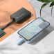 УМБ Павербанк 10000 mAh 22.5W Hoco Q24 с быстрой и беспроводной зарядкой Черный 6589633 фото 3
