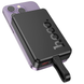 УМБ Павербанк 10000 mAh 22.5W Hoco Q24 с быстрой и беспроводной зарядкой Черный 6589633 фото 2