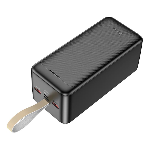 УМБ Павербанк 50000 mAh 30W Hoco J111D с быстрой зарядкой и LED-индикатором Черный 1089633 фото
