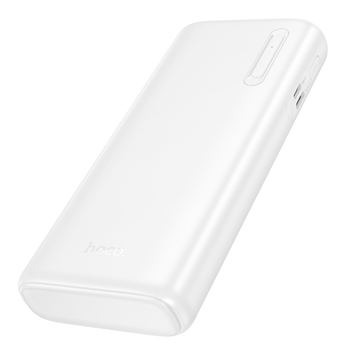 УМБ Павербанк 10000 mAh 2A Hoco J158A с LED-индикатором Белый 6358053 фото