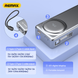 УМБ Павербанк 10000 mAh 45W Remax FCP-10 с быстрой зарядкой и встроенным кабелем Серебряный 7445050 фото 4