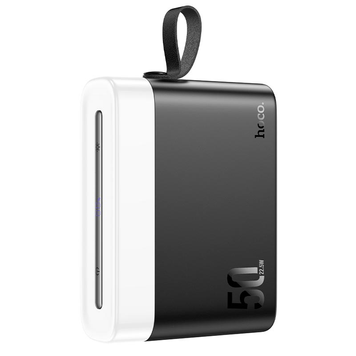 УМБ Павербанк 50000 mAh 22.5W Hoco J94A с быстрой зарядкой и фонарем Черный 4189633 фото