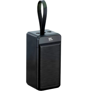 УМБ Павербанк 80000 mAh 22.5W XO PR160 с быстрой зарядкой и фонарем Черный 6355053 фото