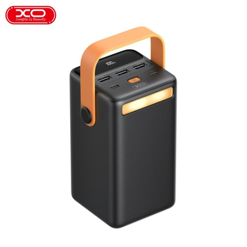 УМБ Павербанк 50000 mAh 22.5W XO PR168 с быстрой зарядкой и фонарем Черный 2755053 фото