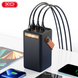 УМБ Павербанк 50000 mAh 22.5W XO PR168 зі швидкою зарядкою та ліхтарем Чорний 2755053 фото 6