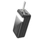 УМБ Павербанк 60000 mAh 22.5W Hoco J86B зі швидкою зарядкою та ліхтарем Чорний 2589633 фото 3
