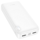 УМБ Павербанк 20000 mAh 2A Hoco J128A з LED-індикатором Білий 1494053 фото 2