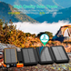 УМБ Павербанк 20000 mAh 18W Solar PN-W12Pro с быстрой зарядкой и солнечными панелями Черный 4719633 фото 10