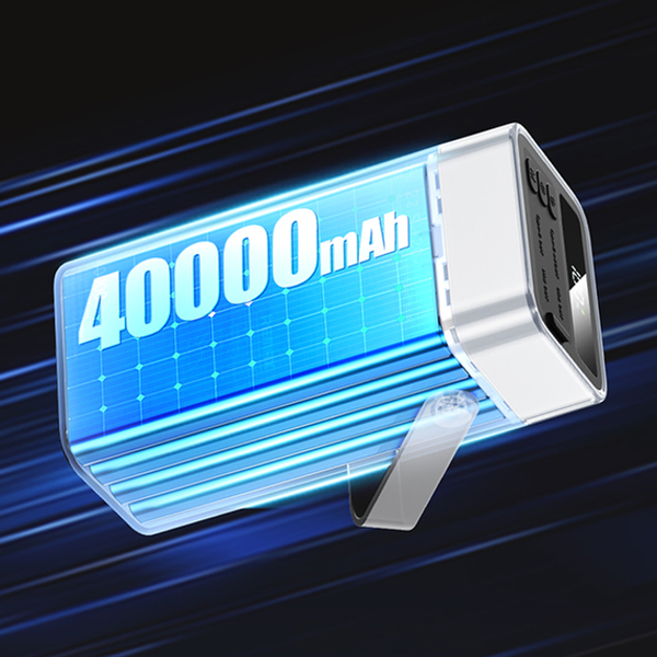 УМБ Павербанк 40000 mAh 22.5W Remax RPP-596 с быстрой зарядкой и фонарем Желтый 7565053 фото