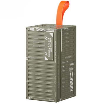 УМБ Павербанк 60000 mAh 22.5W Remax RPP-609 с быстрой зарядкой и фонарем Зеленый 4565053 фото