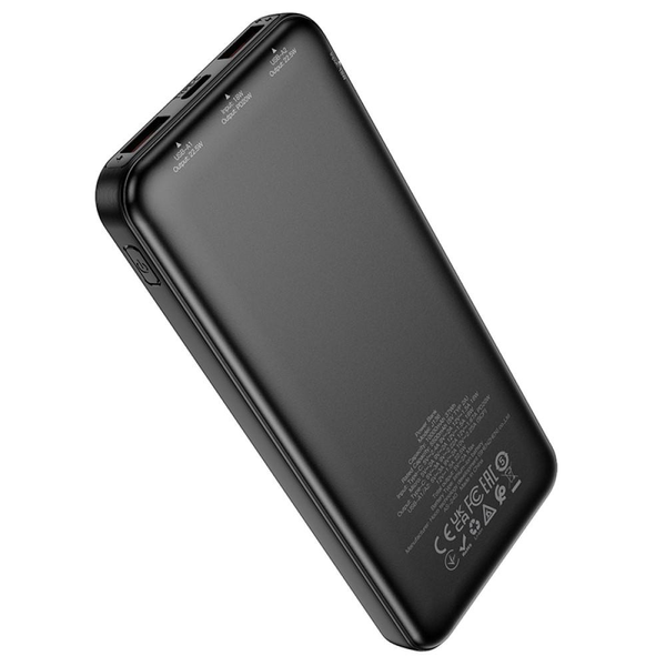 УМБ Павербанк 10000 mAh 22.5W Hoco J136 зі швидкою зарядкою та дисплеєм Чорний 2284053 фото