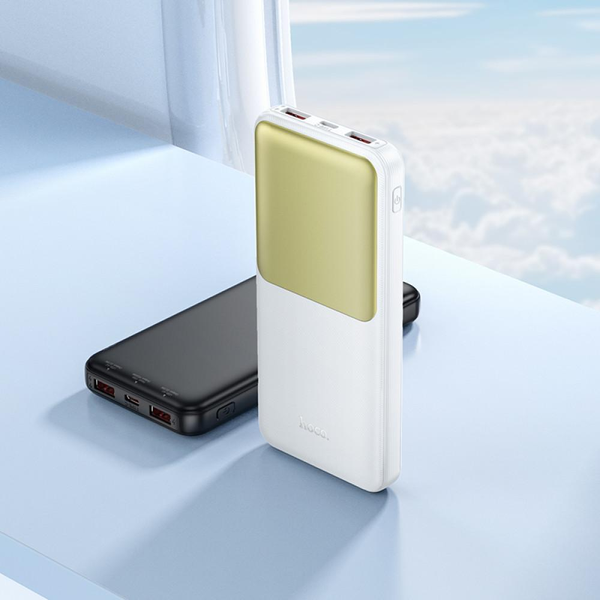 УМБ Павербанк 10000 mAh 22.5W Hoco J136 с быстрой зарядкой и дисплеем Белый 7084053 фото