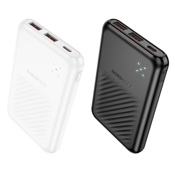 УМБ Павербанк 10000 mAh 22.5W Borofone BJ30 зі швидкою зарядкою PD/QC Чорний 6604053 фото