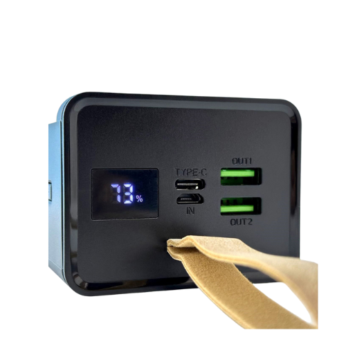 УМБ Павербанк 40000 mAh 22.5W WUW-TUGII Y54 с быстрой зарядкой и фонарем Черный 8805866 фото