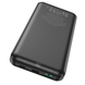 УМБ Павербанк 10000 mAh 20W Hoco J102 с быстрой зарядкой и дисплеем Черный 5974053 фото 2