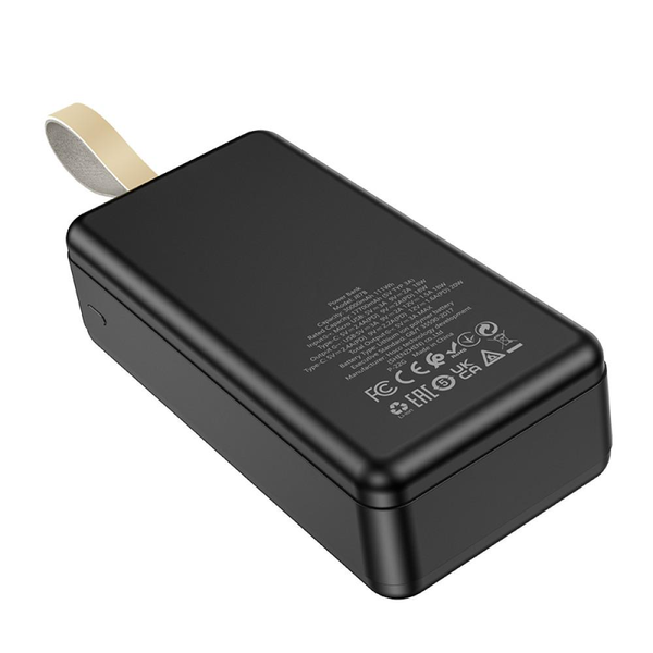 УМБ Павербанк 30000 mAh 20W Hoco J87B с быстрой зарядкой PD/QC3.0 Черный 1165053 фото