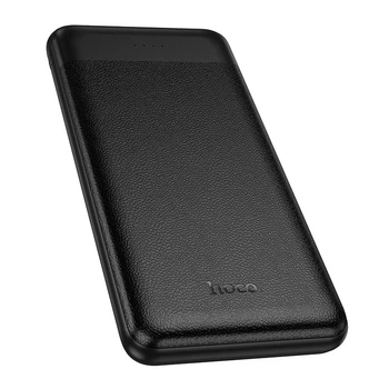 УМБ Павербанк 10000 mAh 2А Hoco J153 Stability с LED индикатором Черный 032222 фото