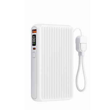 УМБ Павербанк 10000 mAh 22.5W WUW Y141 с быстрой зарядкой и 2 кабелями Белый 9841053 фото