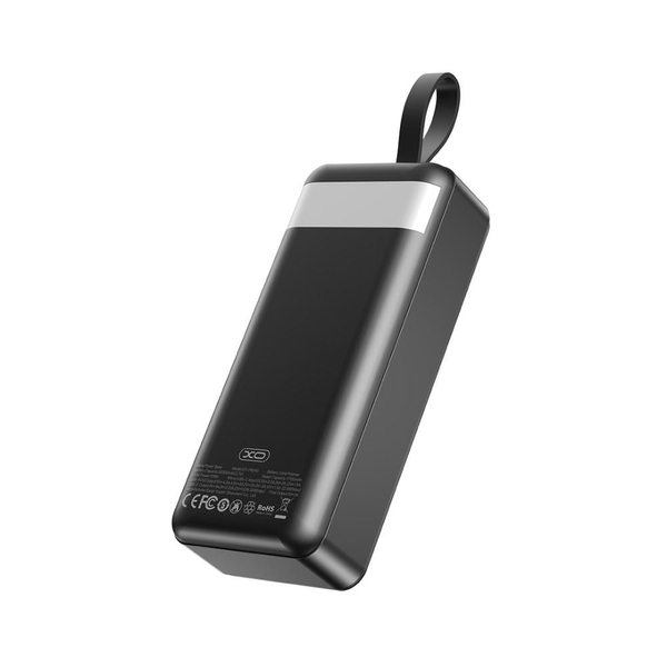 УМБ Павербанк 30000 mAh 22.5W XO PR240 зі швидкою зарядкою та ліхтарем Чорний 6398053 фото