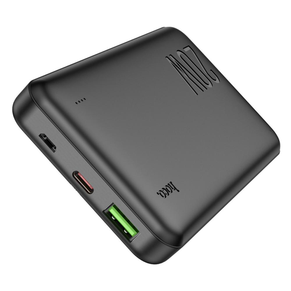 УМБ Павербанк 10000 mAh 20W Hoco J87 зі швидкою зарядкою PD/QC3.0 Чорний 4174053 фото