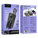 УМБ Павербанк 30000 mAh 22.5W Hoco J132B с быстрой зарядкой и 3 встроенными кабелями Черный 5559633 фото 4