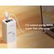 УМБ Павербанк 60000 mAh 100W Remax RPP-650 с быстрой зарядкой PD/QC Белый 3065053 фото 3