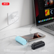 УМБ Павербанк 5000 mAh 22.5W XO PR273 зі швидкою зарядкою та 2 вбудованими кабелями Блакитний 4680053 фото 3