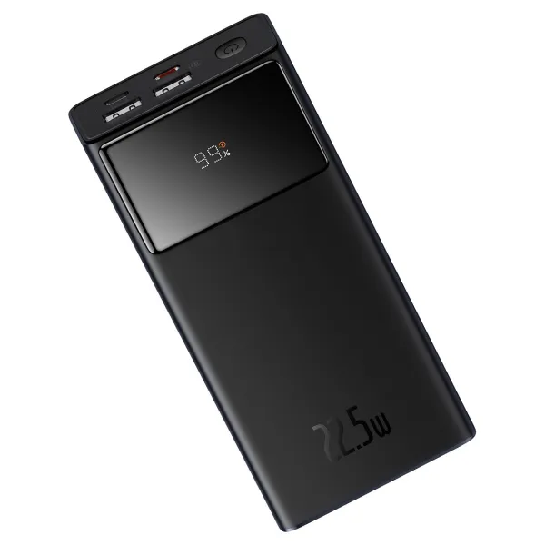 УМБ Павербанк 30000 mAh 22.5W Baseus Star-Lord зі швидкою зарядкою та кабелем USB to Type-C Чорний 3210066 фото