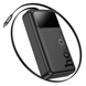 УМБ Павербанк 20000 mAh 22.5W Hoco Q41 с быстрой зарядкой и встроенным кабелем Черный 4059633 фото 2