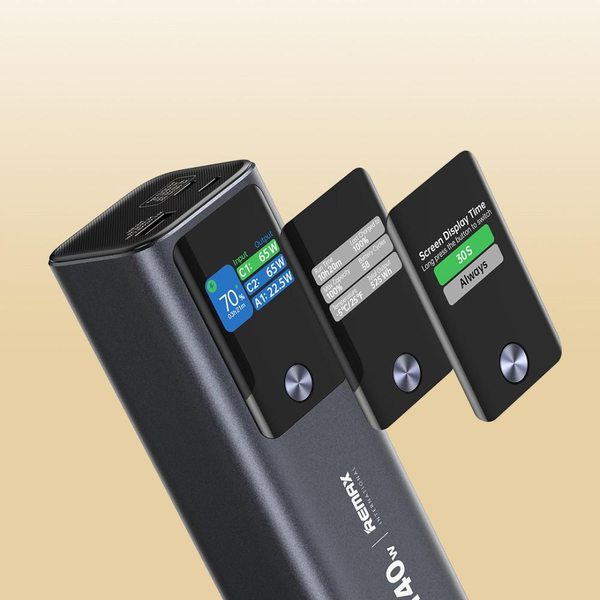 УМБ Павербанк 25200 mAh 140W Remax RPP-662 зі швидкою зарядкою PD/QC Синій 8065053 фото