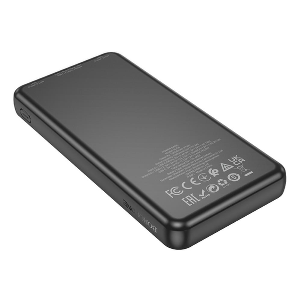 УМБ Павербанк 10000 mAh 22.5W Borofone BJ56 зі швидкою зарядкою PD/QC Чорний 2294053 фото