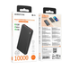 УМБ Павербанк 10000 mAh 22.5W Borofone BJ56 зі швидкою зарядкою PD/QC Чорний 2294053 фото 6