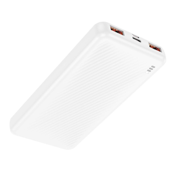 УМБ Павербанк 10000 mAh 22.5W Borofone BJ56 зі швидкою зарядкою PD/QC Білий 8794053 фото
