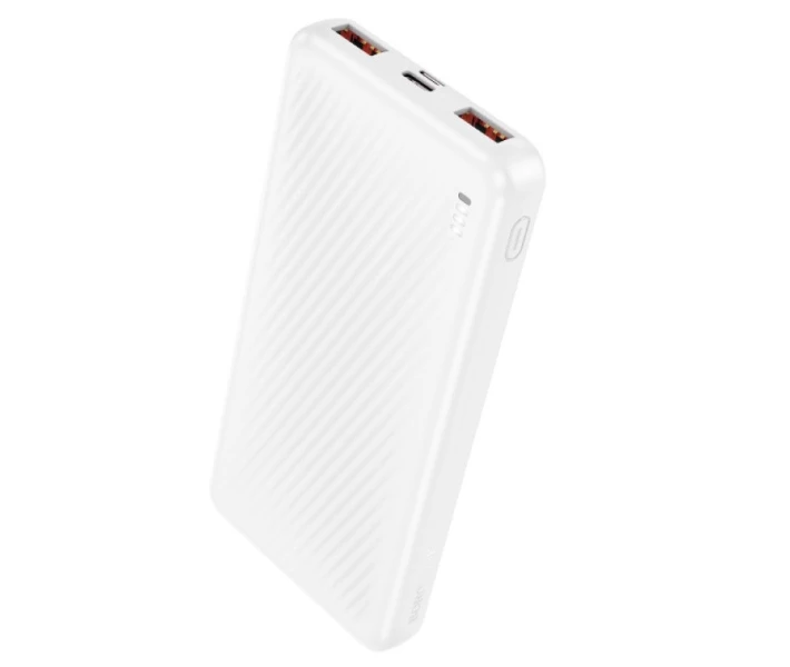 УМБ Павербанк 10000 mAh 22.5W Borofone BJ56 зі швидкою зарядкою PD/QC Білий 8794053 фото