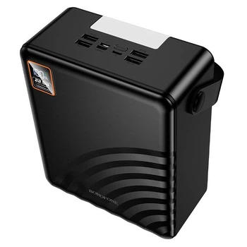 УМБ Павербанк 100000 mAh 22.5W Borofone BJ85 с быстрой зарядкой и фонарем Черный 4589633 фото