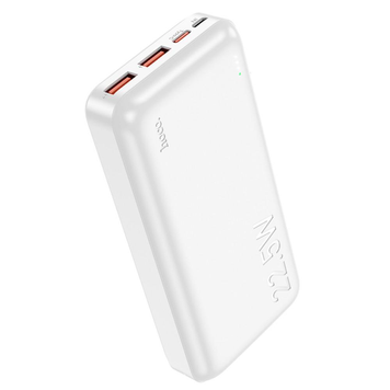 УМБ Павербанк 20000 mAh 22.5W Hoco J101A с быстрой зарядкой PD/QC Белый 1630053 фото