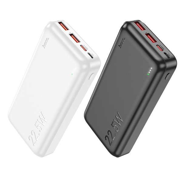 УМБ Павербанк 20000 mAh 22.5W Hoco J101A с быстрой зарядкой PD/QC Белый 1630053 фото