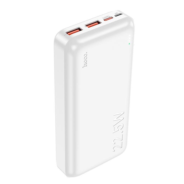 УМБ Павербанк 20000 mAh 22.5W Hoco J101A с быстрой зарядкой PD/QC Белый 1630053 фото