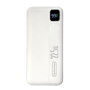 УМБ Павербанк 10000 mAh 22.5W WUW Y139 с быстрой зарядкой и 2 встроенными кабелями Белый 2014053 фото